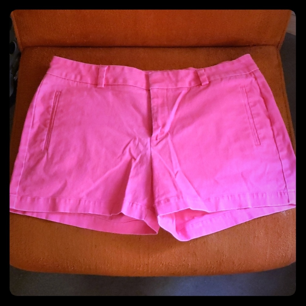 Hot pink shorts